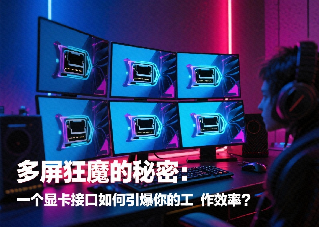 多屏狂魔的秘密：一个显卡接口如何引爆你的工作效率？