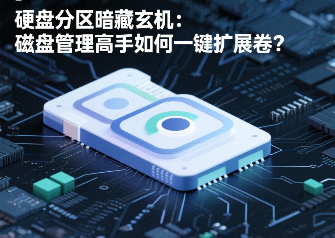“硬盘分区暗藏玄机：磁盘管理高手如何一键扩展卷？”