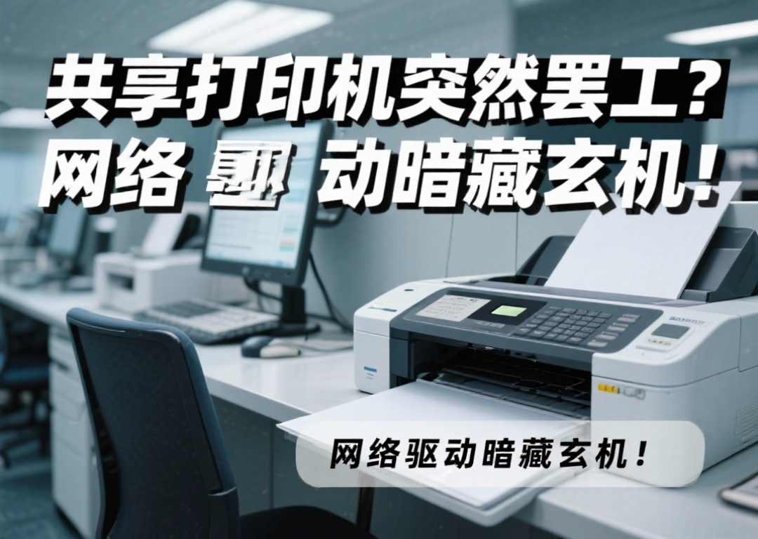 “共享打印机突然罢工？网络驱动暗藏玄机！”