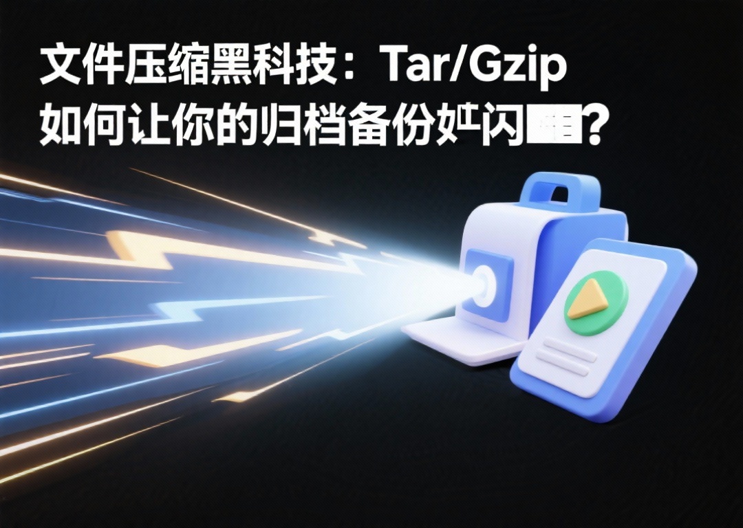 文件压缩黑科技：Tar/Gzip 如何让你的归档备份快如闪电？